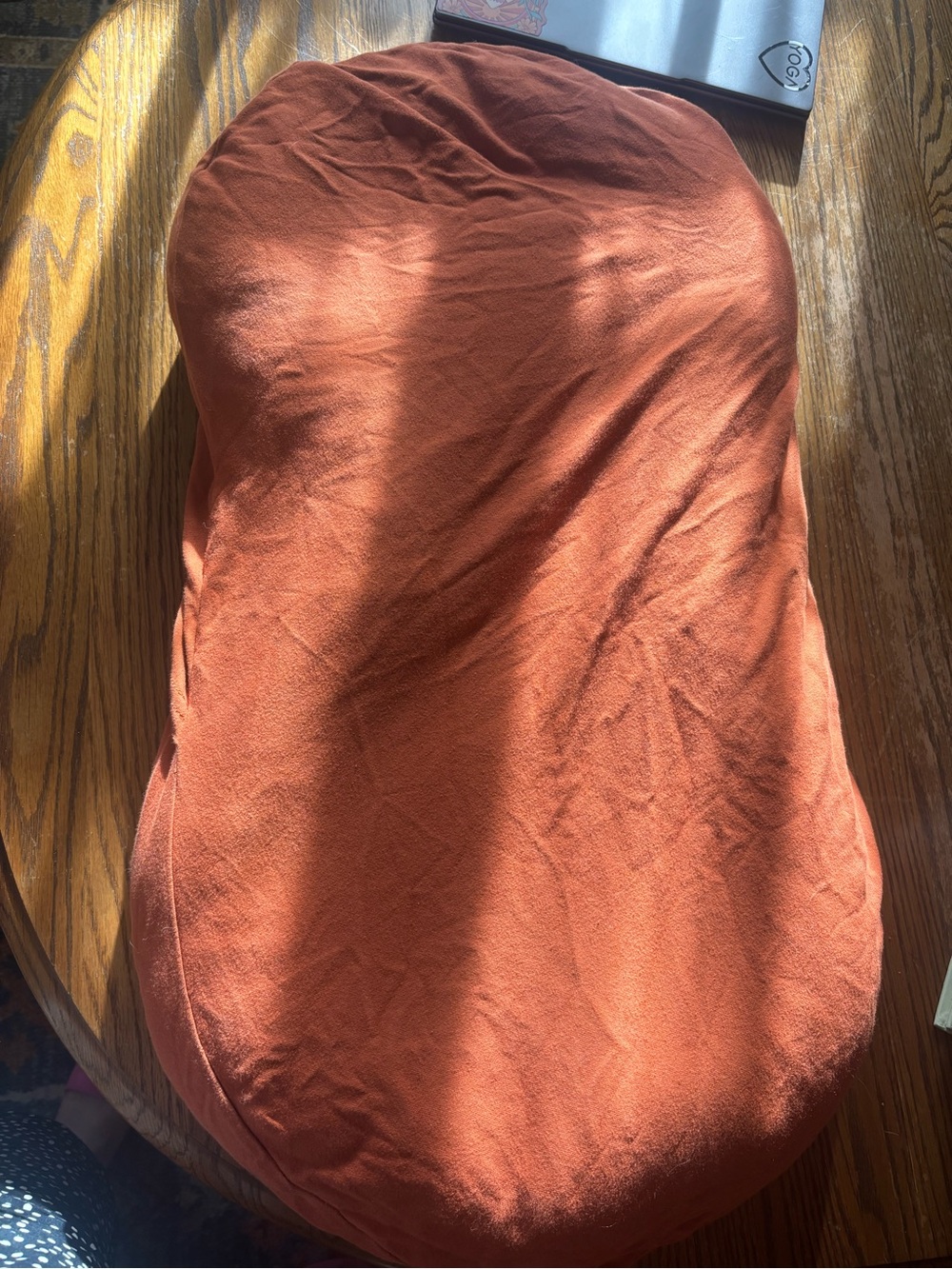 Snuggle Me Organic Rust Orange Lounger and Cover